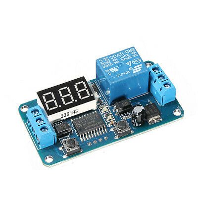 Modulo interruptor retardo ajustable en tiempo dc12v