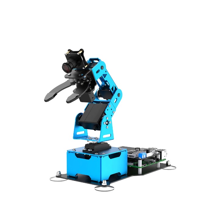 Brazo robotico pi mini, vision ia, con raspberry pi 4b (4gb), programable con python 