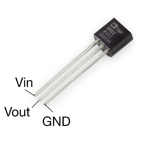 Tmp36gt9z sensor de temperatura