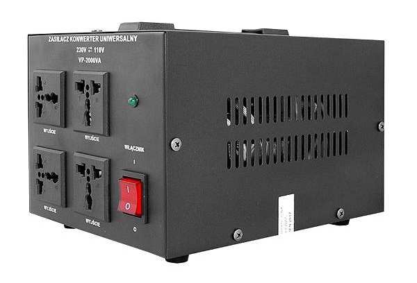 Autotransformador 230/120vac 2000va