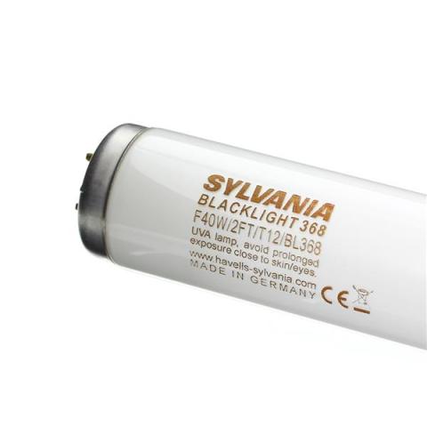 Tubo t8 f40 t12 bl368 para mosquitera luz negra 40w silvania