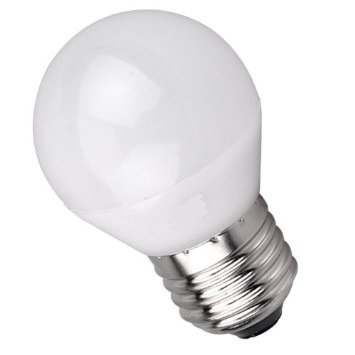 Bombilla  led esferica pequeña e27, 6w, 3000k, 480lm, luz calida