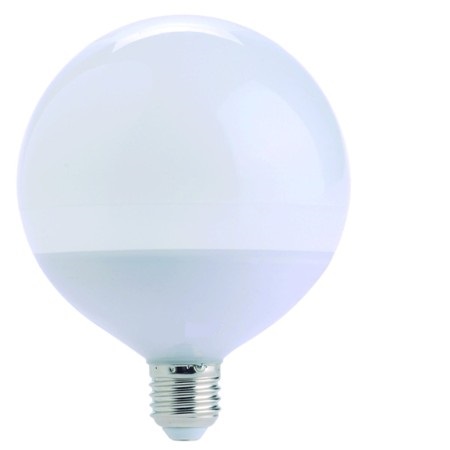 Bombilla led globo e27, 16w, 1400lm, 6400k, 200º 138x95mm