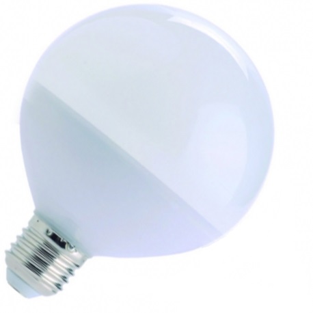 Bombilla led globo e27, 20w, 1650lm, 6400k, 220º 156x118mm