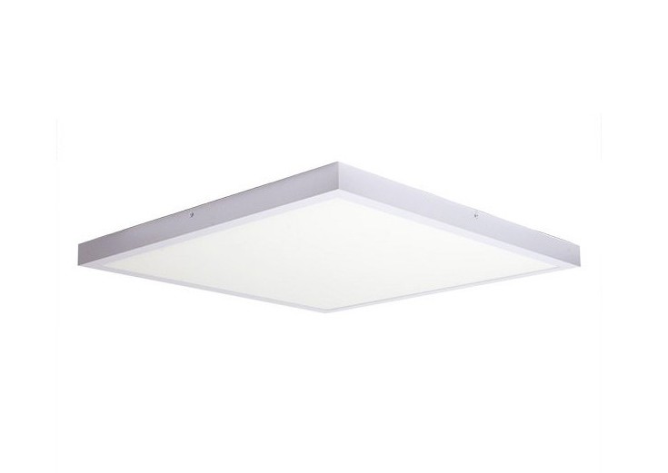 Panel led superficie 600x600mm 48w, 4000k, marco blanco