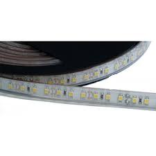 Smd2835 tira led 120 leds/mt dc:24v, 14.4w/mt, ip65, 3000k blanco calido 