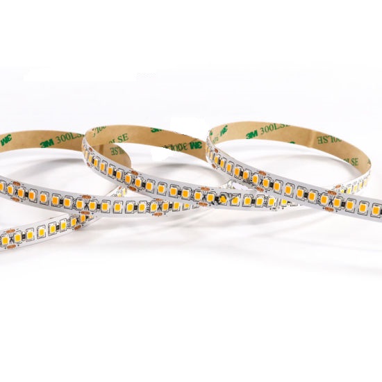 Smd2835 tira led 180led/mt, dc24v, 14.4w/mt, 3500k, ip20, cri>80, 