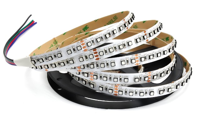Smd3535 tira led rgb 60led, dc12v, 14.4w, ip54,  