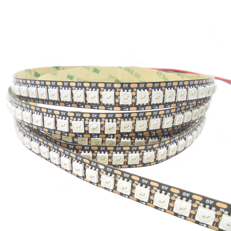 Smd5050 ws2813b rgb tira led inteligente 144led/mt dc:5v, ip20  