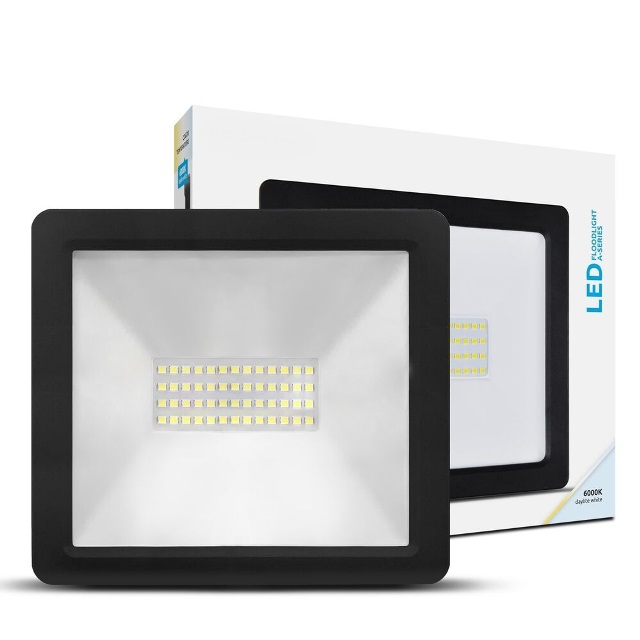 Proyector plano led smd 50w 6000k 4000lm 120º ip65