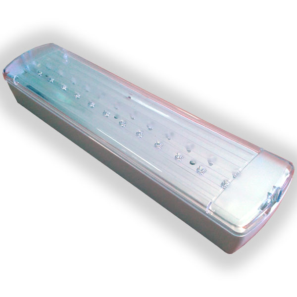 Emergencia led 120lm, 5horas, 2.4w, 110º, 240v,