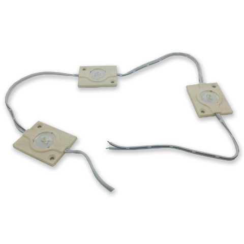 Smd3030 modulo led backlight dc12v, 1.44w, 6000k, ip67, 170º, 40x31x4.5mm 