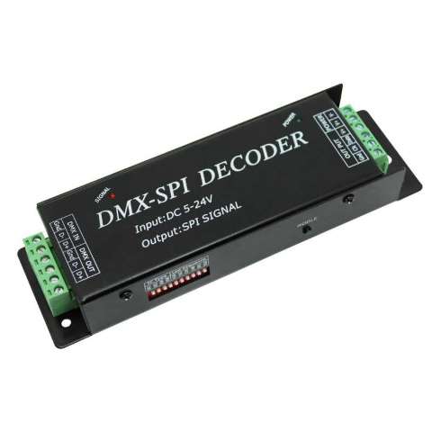 Dmx-200  dmx-spi decoder 5-24vdc