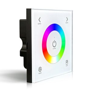 D3 comtrolador tactil rgb para tiras de led 4a/ch dc12-24v