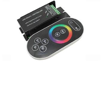 Controlador tactil para tiras rgb 12-24vdc 3 canales 4amp/ch