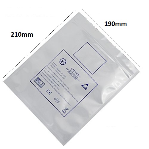 Bolsa aluminio antiestatica para tiras de led y otros usos 190x210mm