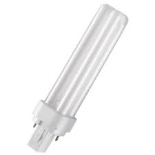 Plc4p g24q2/4p 18w, 4100k,  luz dia