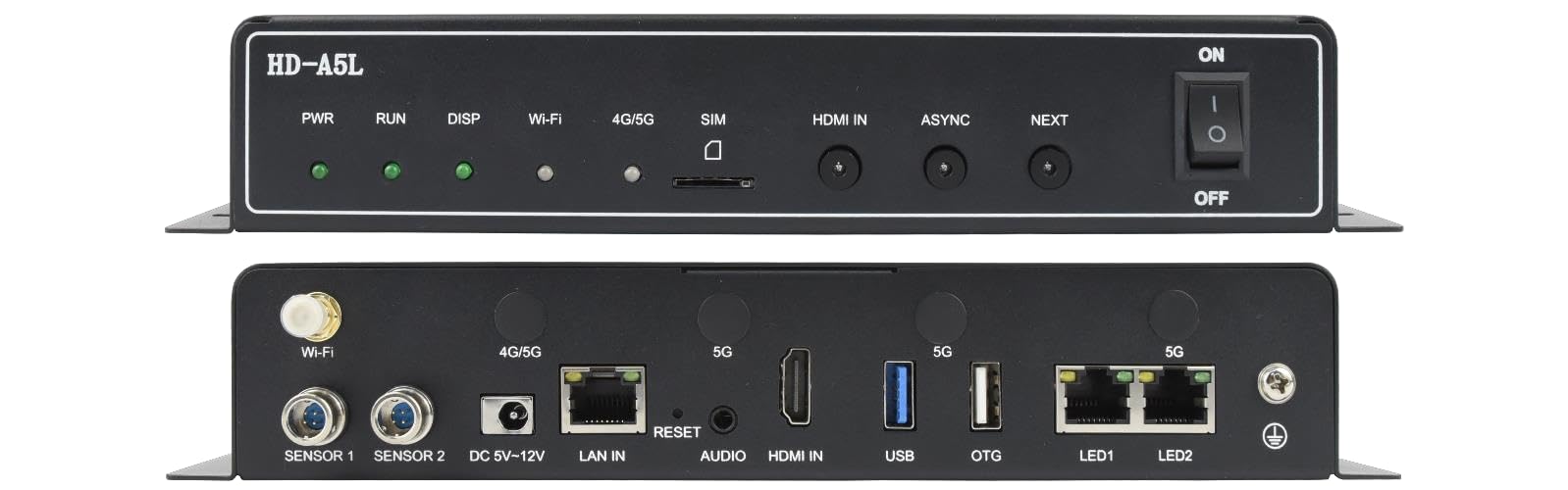 Hd-a5l wifi controladora dual mode 1280x512pixel
