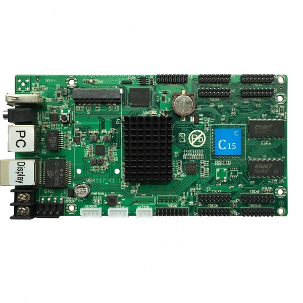 Hd-c15c tarjeta receptora 384x320 pixel (funcion doble cara) (huidu)