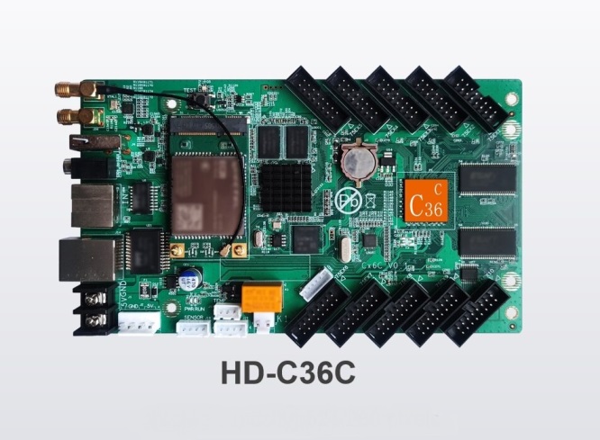 Hd-c36c 4g/3g/wifi tarjeta receptora asincrona 1024x512px (huidu)