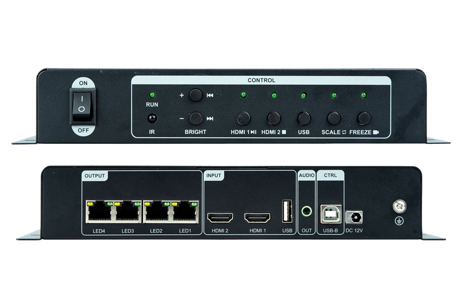 Kv410 video procesador 3840x1920px, 2.6mpx, 2xhdmi