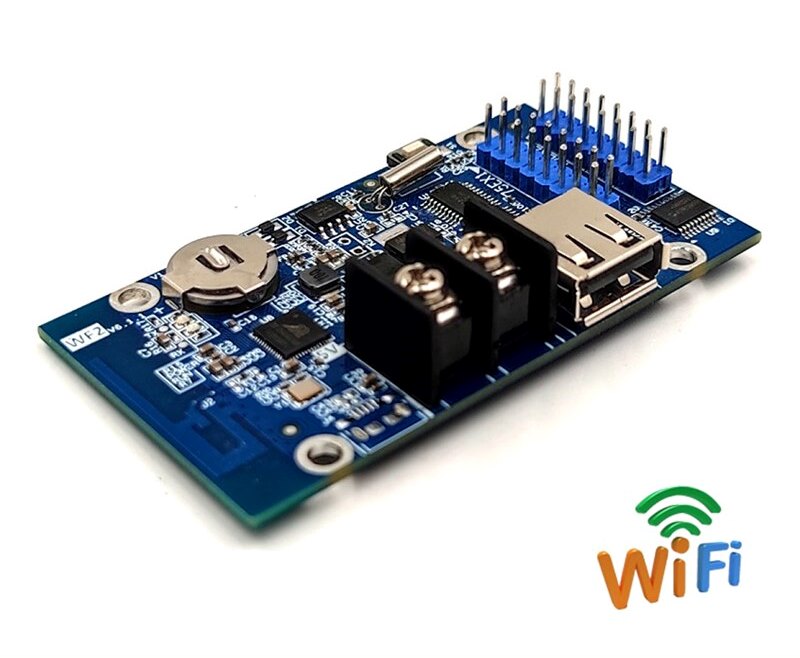 Hd-wf2 sustituye a: hd-w60-75  controladora 768x64 pixel 8m wifi+usb