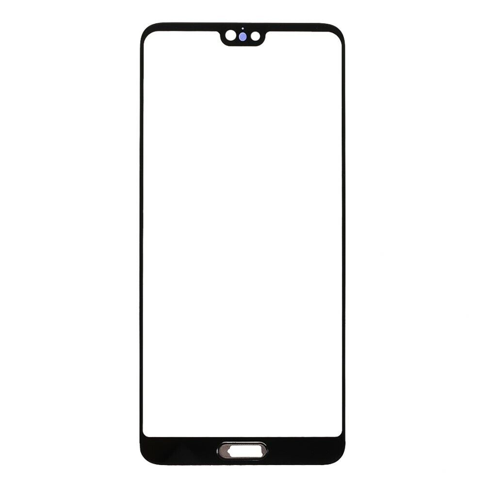 Huawei p20 // lente de cristal de pantalla + adhesivo oca [con soporte de huella dactilar]