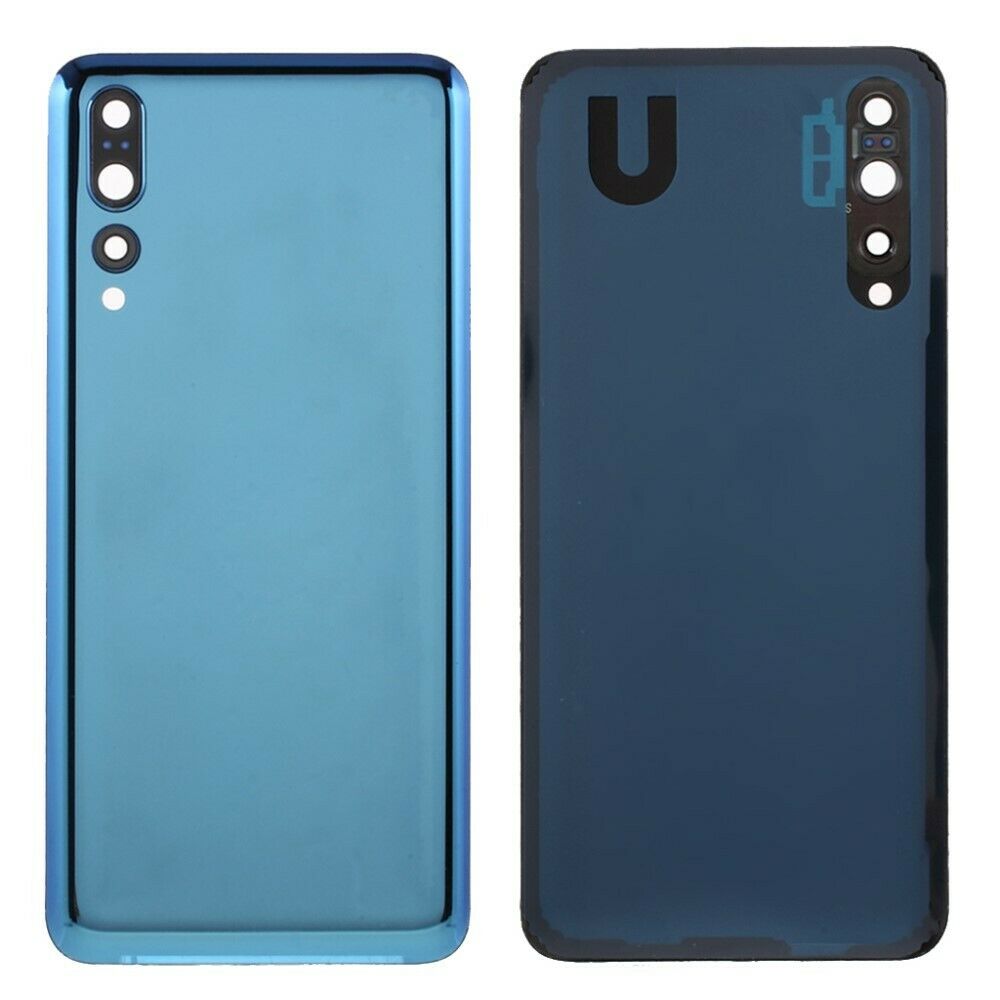 Huawei p20 pro - azul // carcasa de la batería con lente del anillo de la cámara (sin logotipo)
