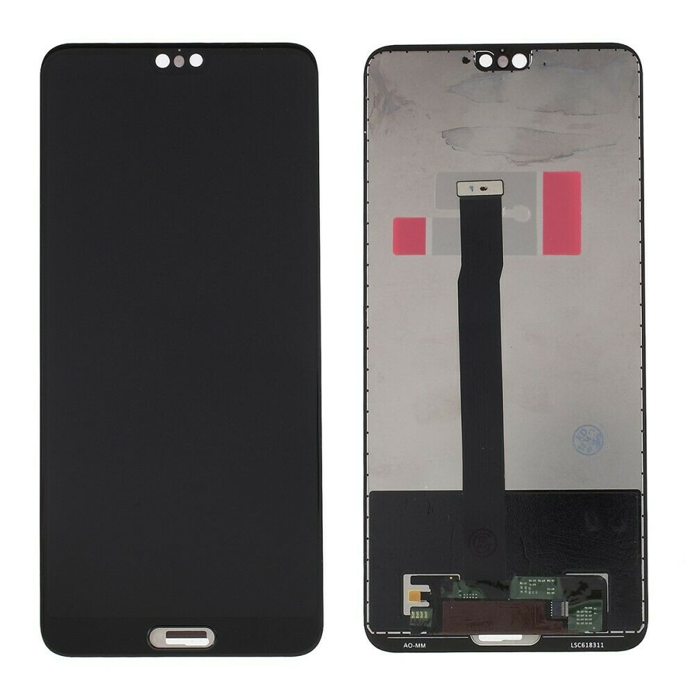 Huawei p20 lcd pantalla y digitalizador negra