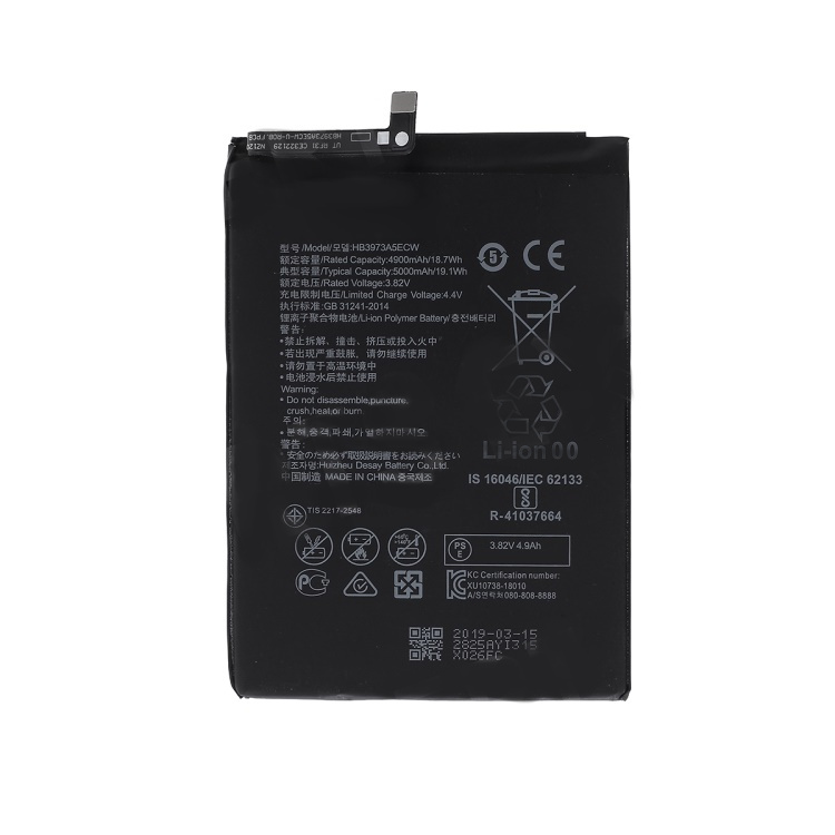 Huawei honor note 10 / mate 20 x / honor 8x max // hb3973a5ecw batería 4900mah