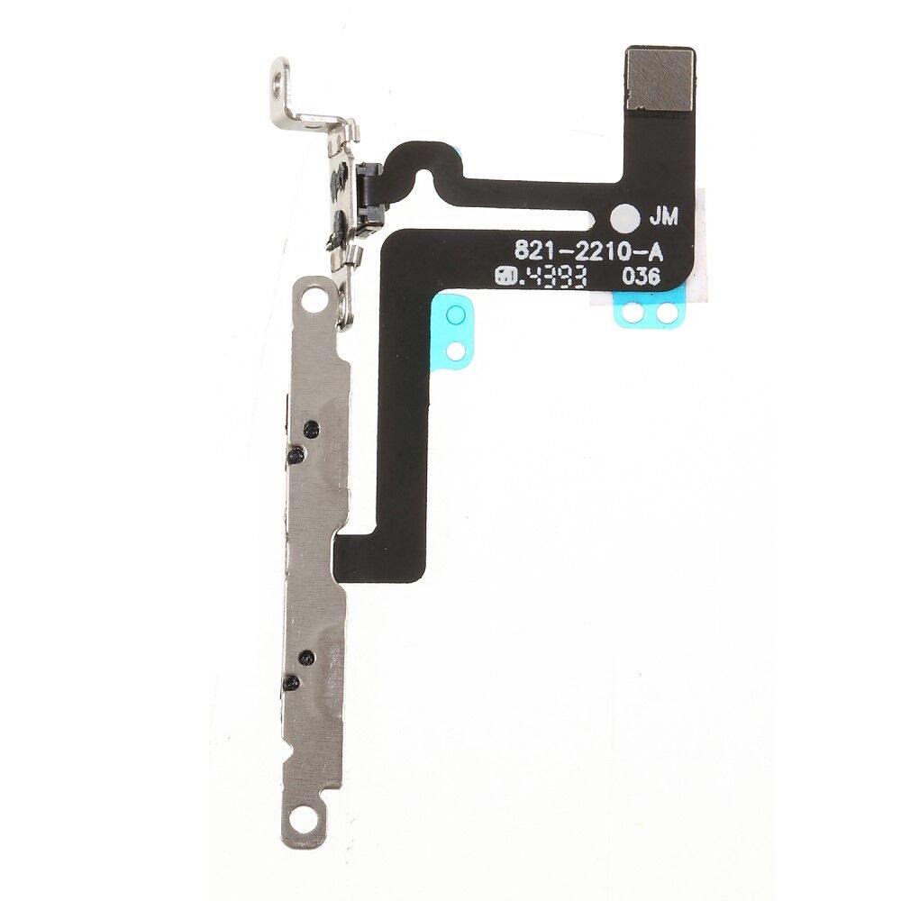 Iphone 6 plus de 5.5 pulgadas // cable flexible de botón de volumen con placa de metal