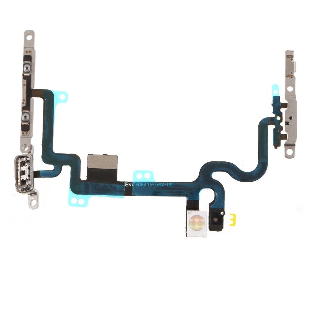 Iphone 7   4.7 pulgadas // on/off y botón de volumen flex cable con placa de metal oem