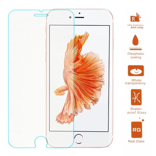 Iphone 8 plus / 7 plus // protector de pantalla antiarañazos arc edge 0.3mm película de vidrio templado