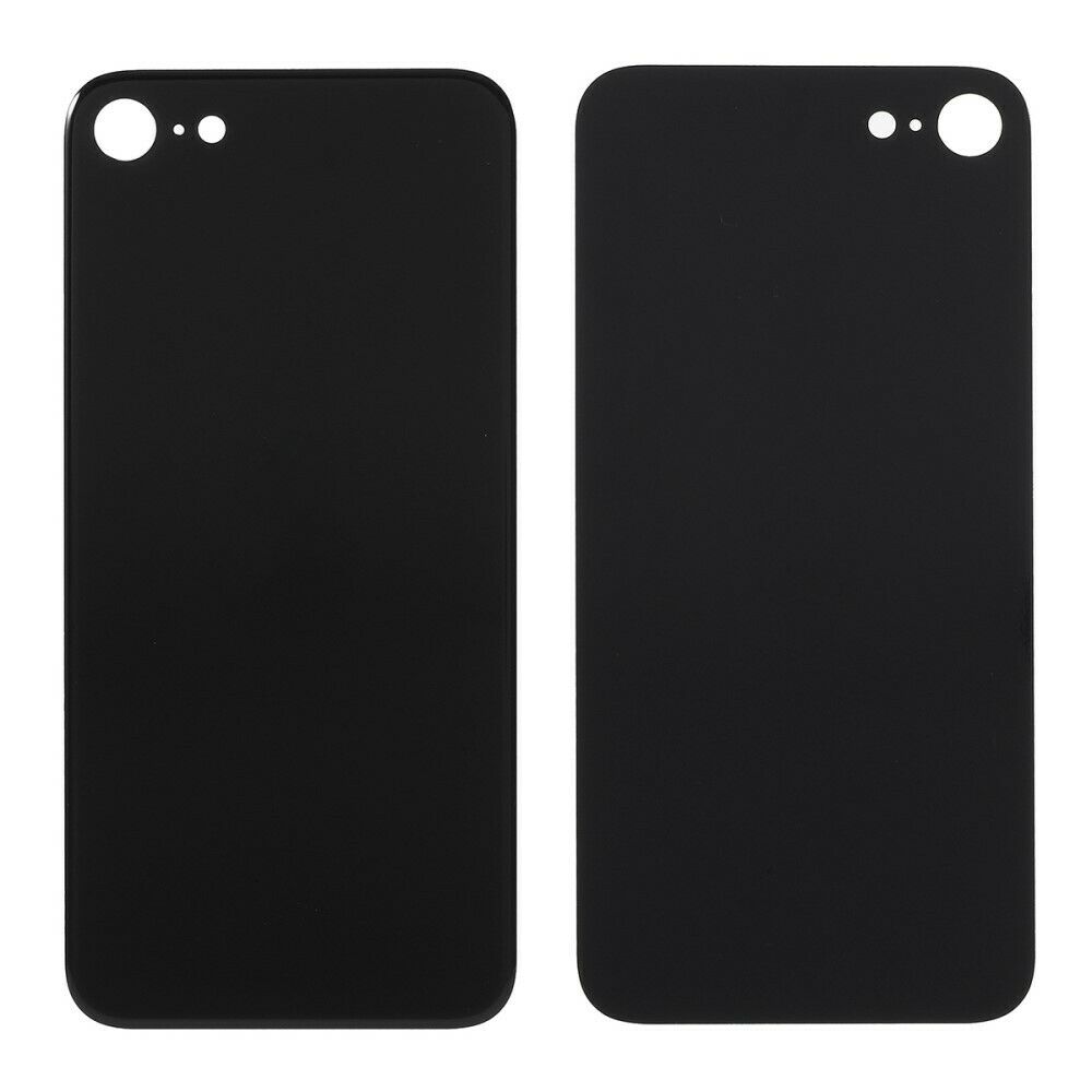 Iphone se (2da generación) - negro // carcasa trasera de vidrio de alta calidad (versión de cámara ampliada sin desmontaje)