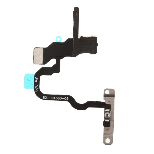 Iphone x // cable flexible de on/off con placa de metal