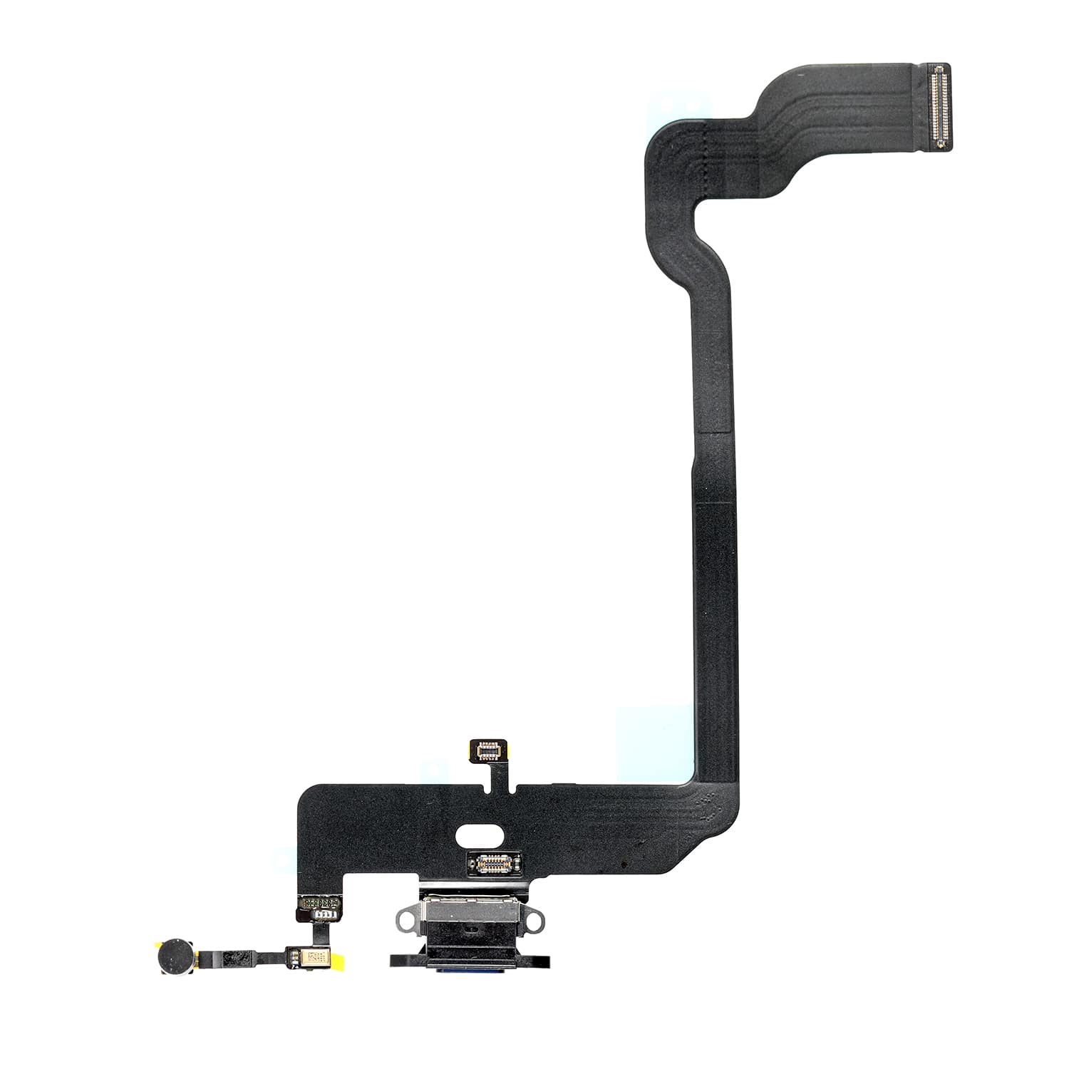 Iphone xs de 5.8 pulgadas - negro // cable flex de puerto de carga de alta calidad 1: 1 (sin logotipo)