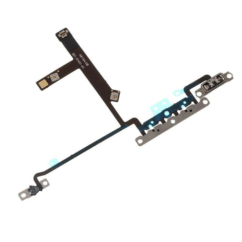 Iphone xs de 5.8 pulgadas // cable flexible con botón de volumen con placa de metal