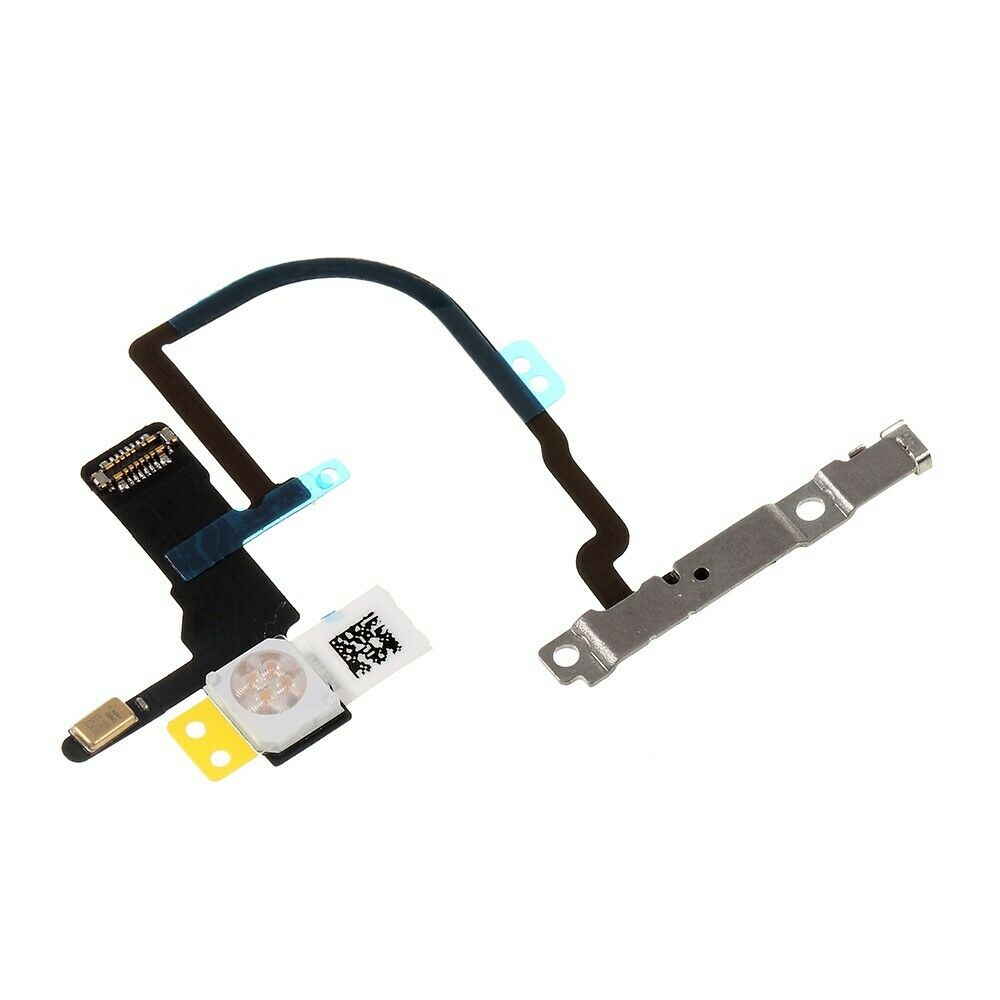 Iphone xs de 5,8 pulgadas/xs max de 6,5 pulgadas // cable flexible on/off con placa de metal