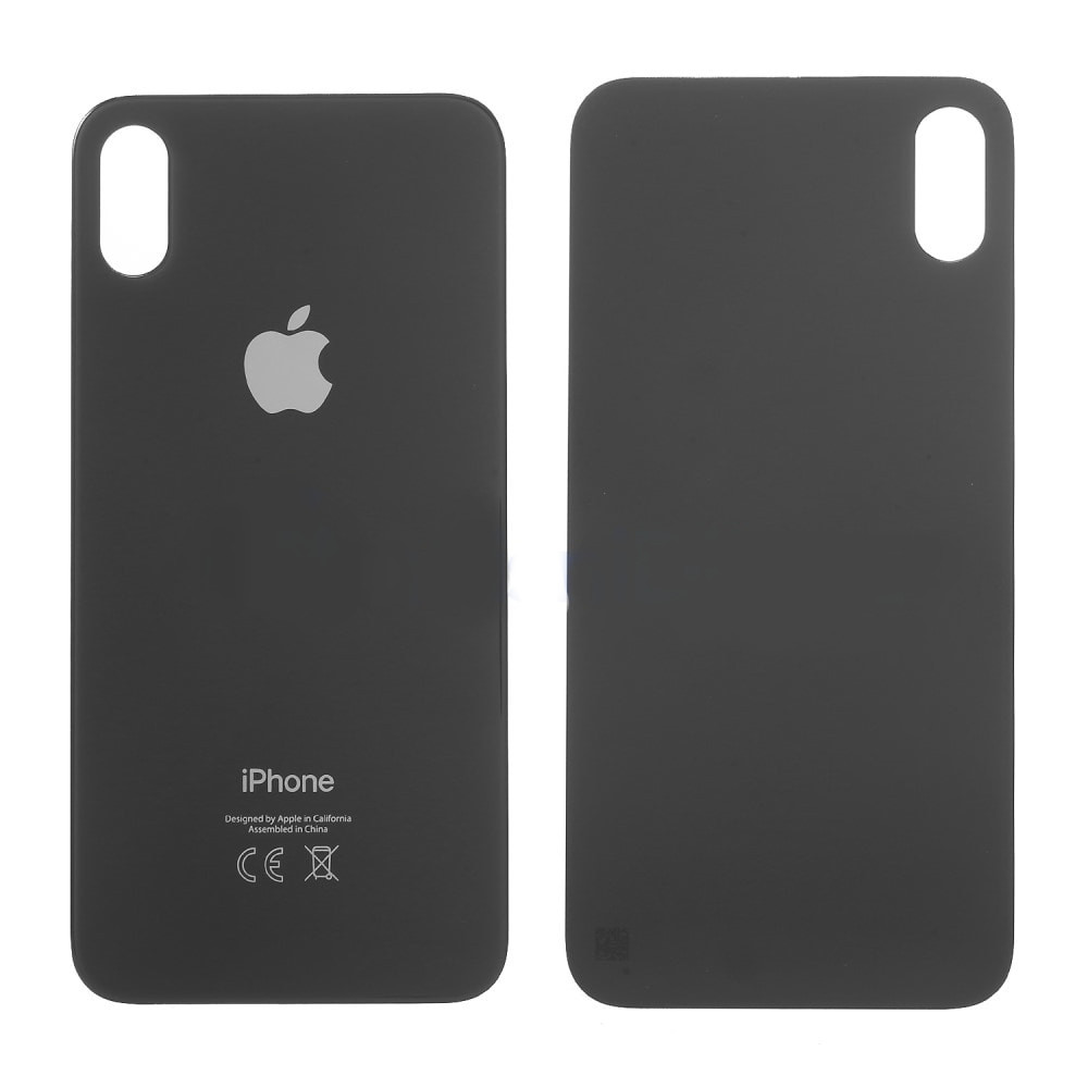 Iphone x - negro // tapa trasera de alta calidad con iphone y ce