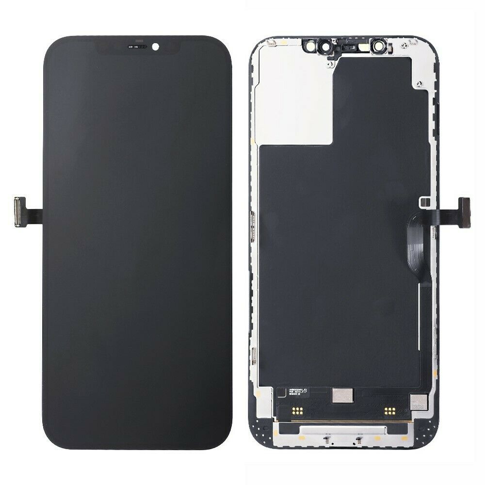 Iphone 12 pro max 6.7" lcd pantalla y digitalizador con marco