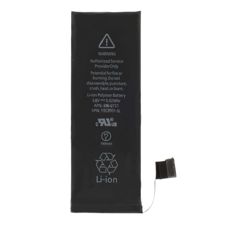 Iphone 5s // batería original de polímero de litio 3.80v 1560mah