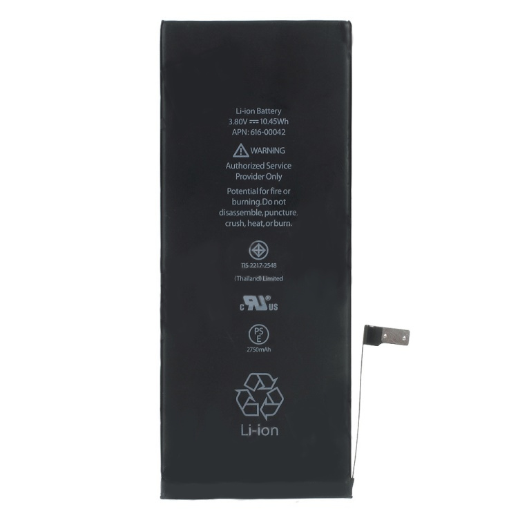 Iphone 6s plus de 5.5 pulgadas // batería original de polímero de litio de 3.8v 10.45wh