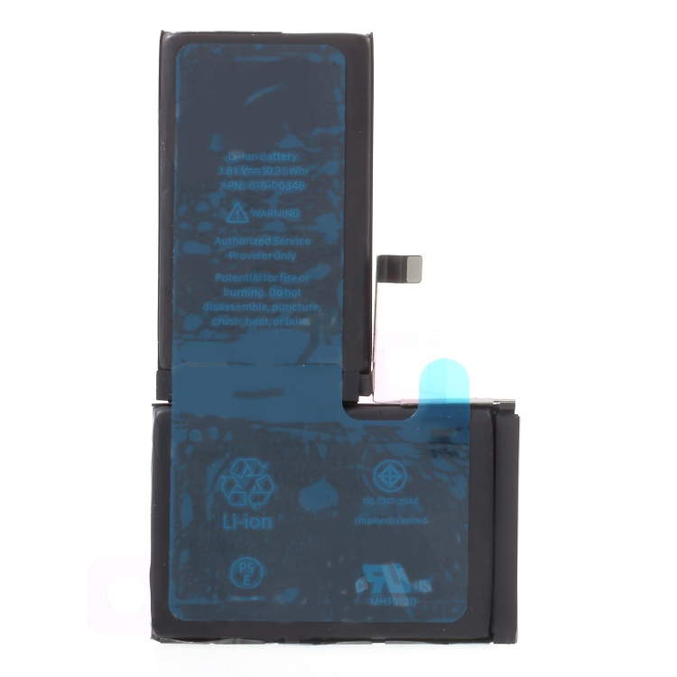 Iphone x // batería original de iones de litio 3.81v 2716mah con adhesivo de batería