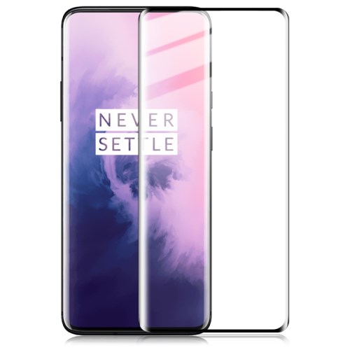 Oneplus 7 pro / 7t pro // protector de pantalla de vidrio templado de cobertura total curvo imak 3d