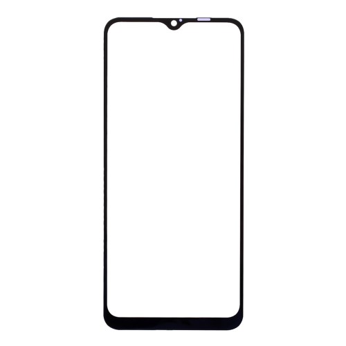 Realme c3 - negro // lente de cristal de pantalla + reemplazo de adhesivo oca