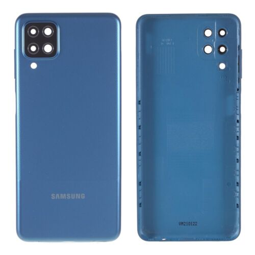 Samsung galaxy a12 / a125 - azul // cubierta trasera de la batería oem