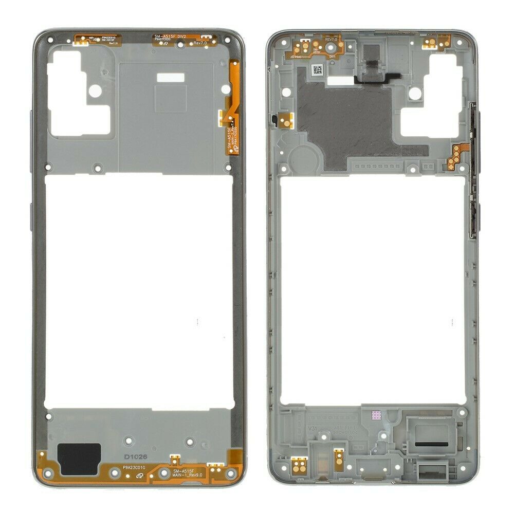 Samsung galaxy a51 a515 - gris // marco intermedio oem (sin logotipo)