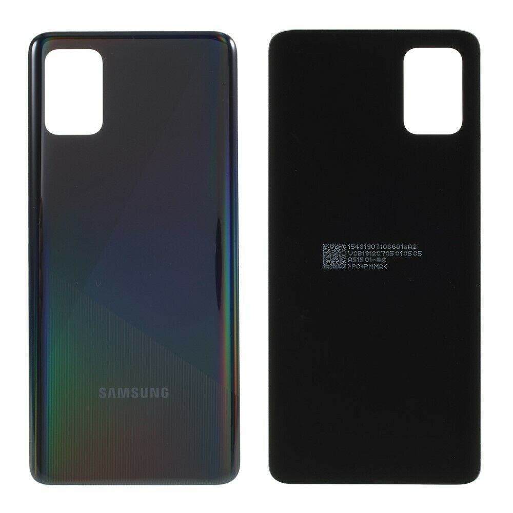 Samsung galaxy a51 a515 - azul oscuro // carcasa de batería trasera sin adhesivo