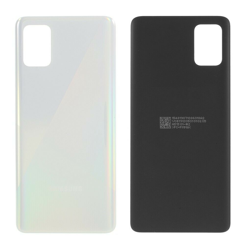 Samsung galaxy a51 a515 - blanco // carcasa de batería trasera sin adhesivo oem