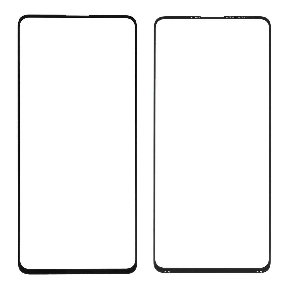 Samsung galaxy a51 sm-a515 - negro // lente de cristal de la pantalla frontal exterior